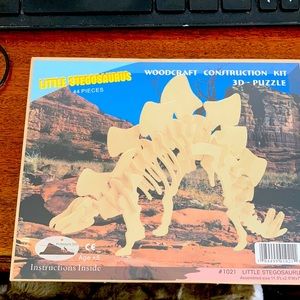 Little Stegosaurus Puzzle 3D